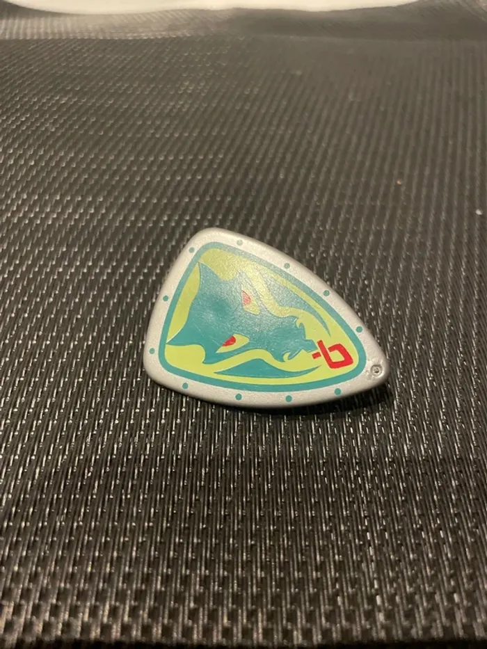 Playmobil bouclier chevalier donjon du dragon vert 4836 moyen âge château citadelle forteresse - photo numéro 2