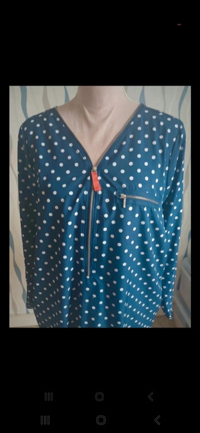 Superbe blouse femme Tallisime taille 44 - photo numéro 4