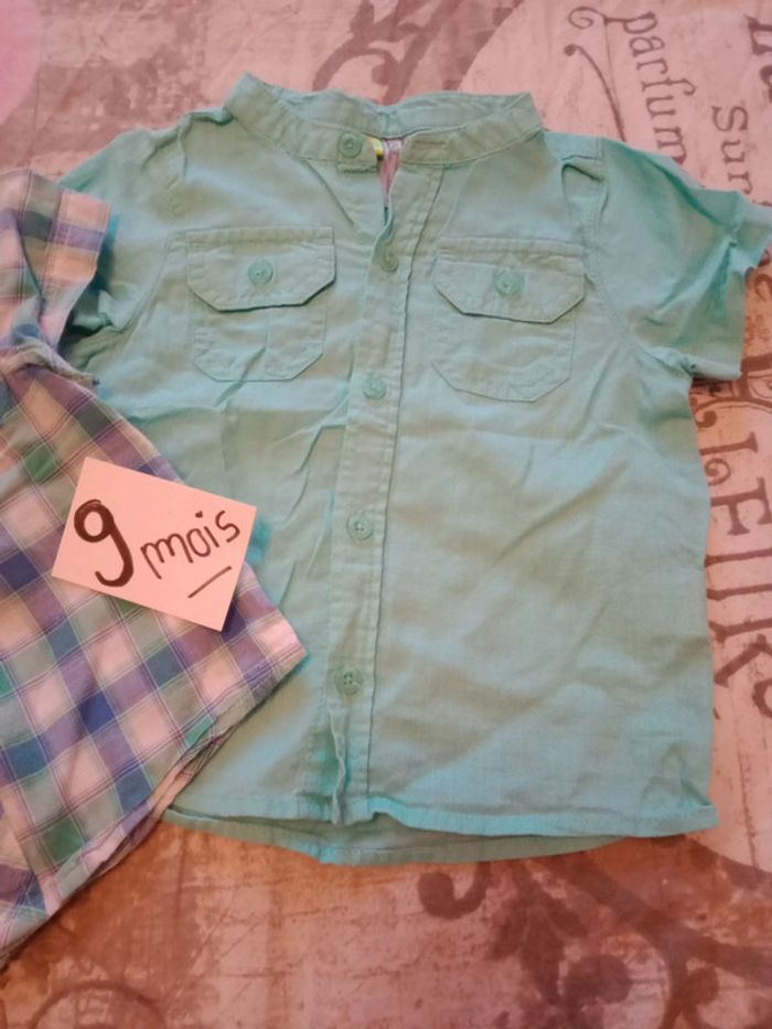 Lot chemise manches courtes - photo numéro 3