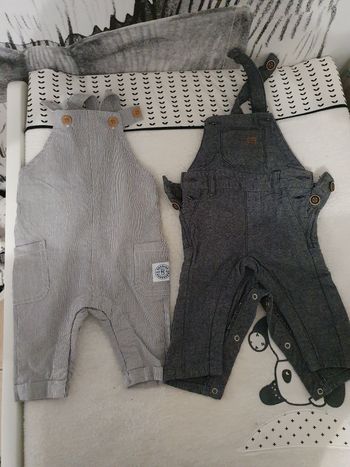 Lot salopette 3 mois