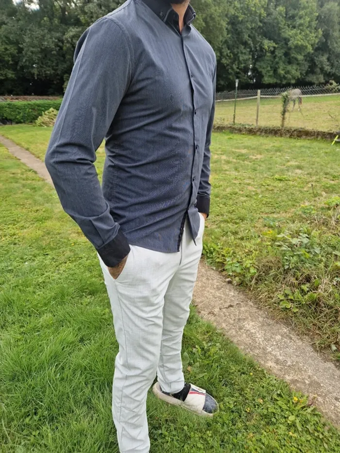 👔 Chemise Homme - Slim Fit Celio - Taille S 👔 - photo numéro 3