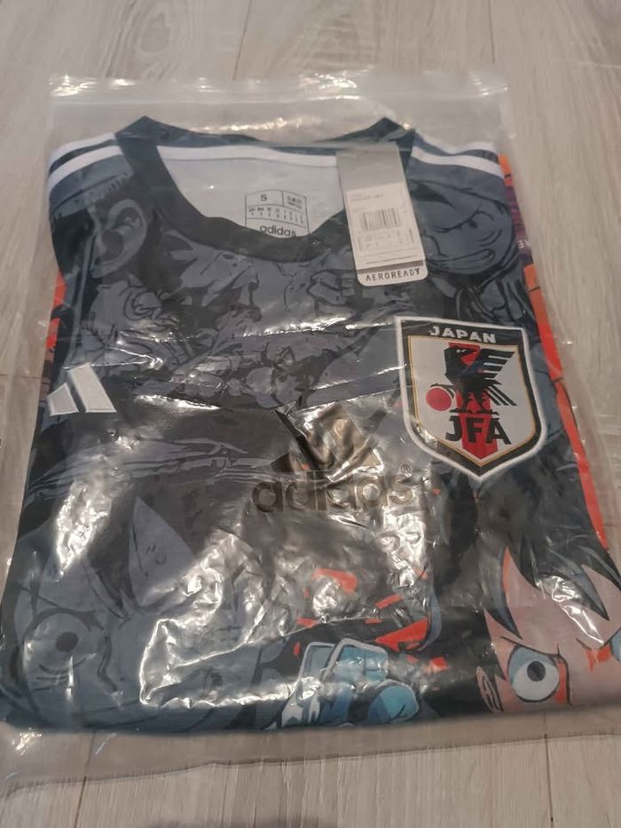 Maillot Japon JFA x One Piece Adidas Neuf Taille S avec Étiquette - photo numéro 3