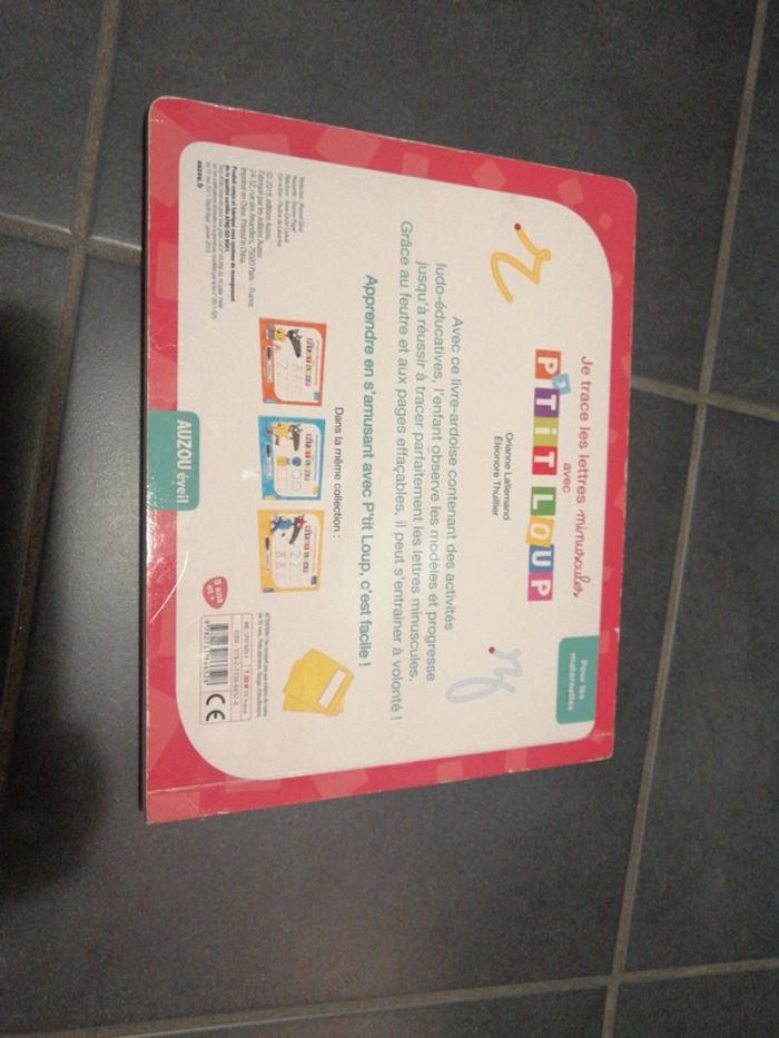 Livre p'tit loup je trace les lettres minuscules - photo numéro 4