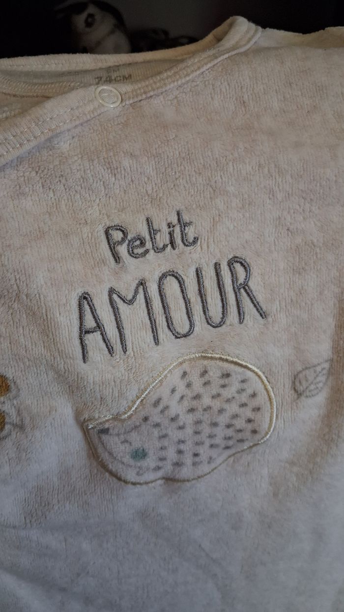 Lot pyjamas 9 mois - photo numéro 6