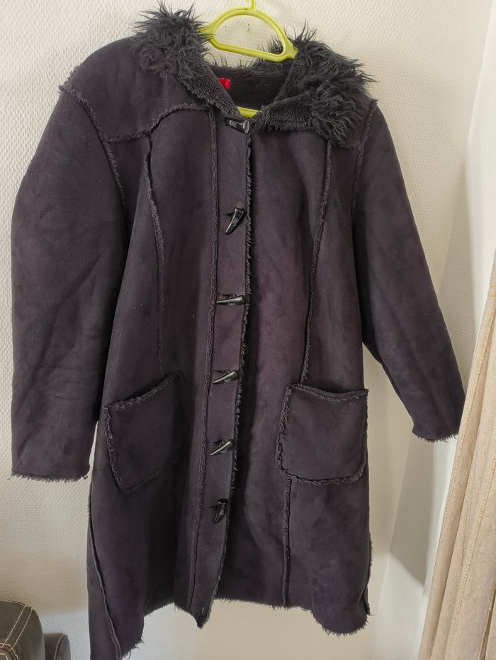 Manteau en daim femme taille 44