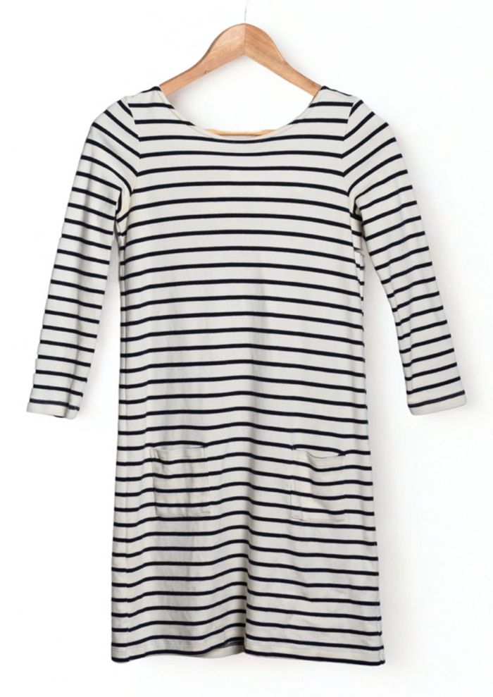 Robe marinière striped sailor dress Astrid Préel Taille S - photo numéro 2
