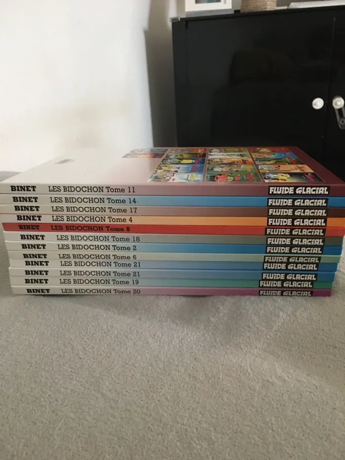 Lot 12 BD Les Bidochons