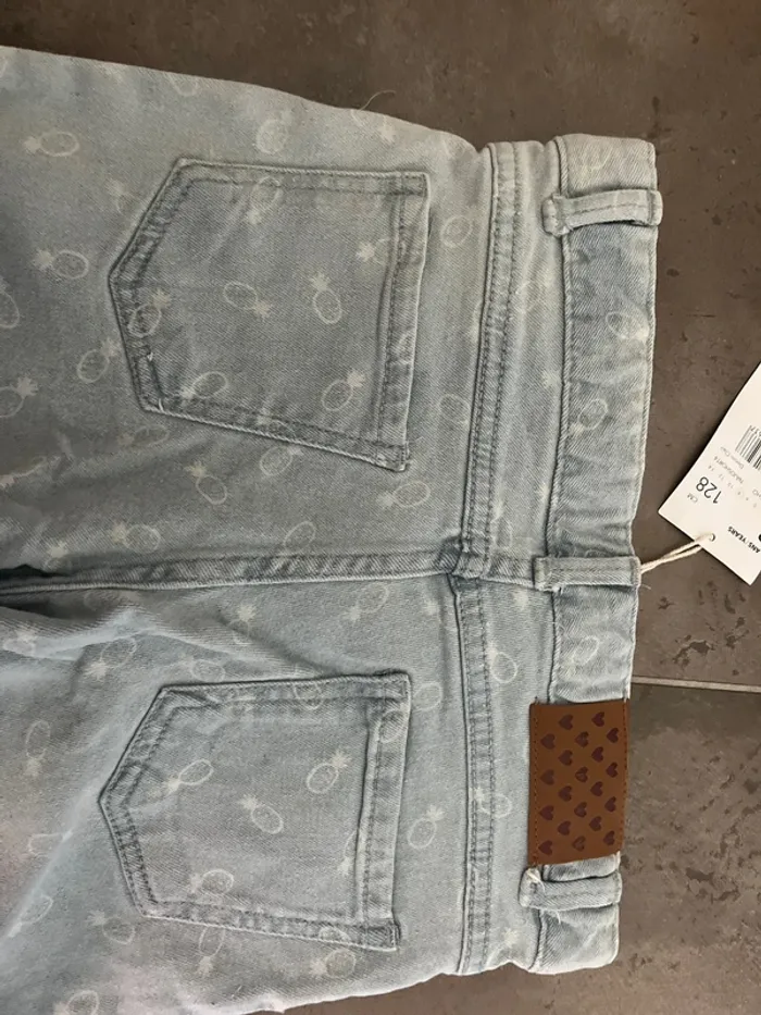 8 ans short du pareil au même bleu ananas - photo numéro 5