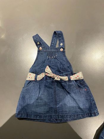 robe en jean obaibi 6 mois