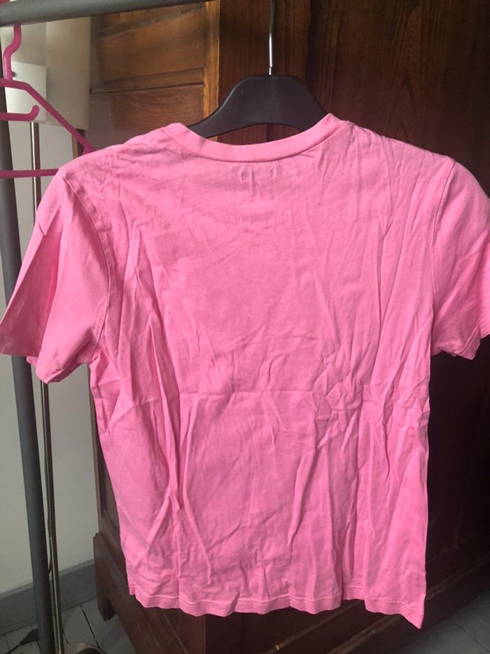Tee shirt rose ikks - photo numéro 2