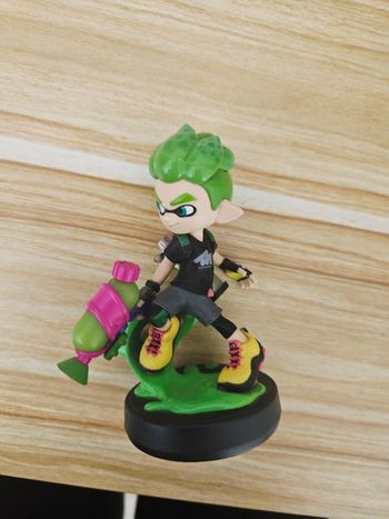 Amiibo garçon inkling vert