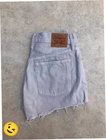 Short Levi's 501 W26 FR36 Rose Femme Women #SHO44