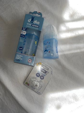 Biberon dodie et sucette 