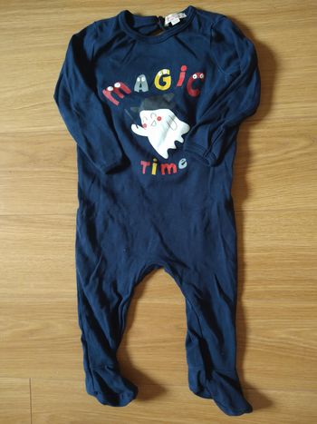 Pyjama demi-saison taille 12 mois (74cm) en très bon état DPAM