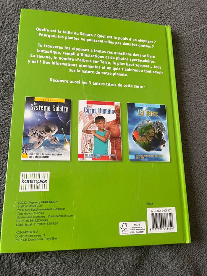 Livre découvre la nature - photo numéro 2
