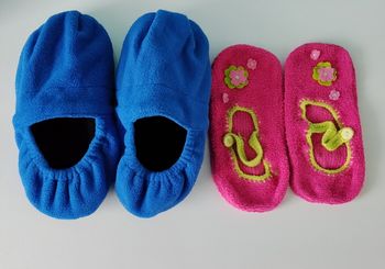 Chaussons polaire chauffants