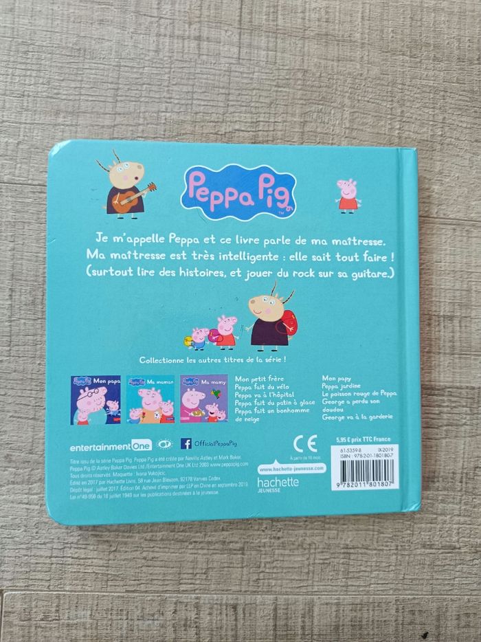 Livre Peppa pig ma maîtresse - photo numéro 2
