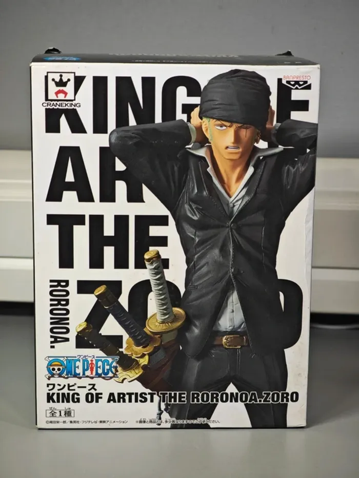 Figurine One Piece : Roronoa Zoro 26cm Banpresto King of Artist avec boite - photo numéro 12