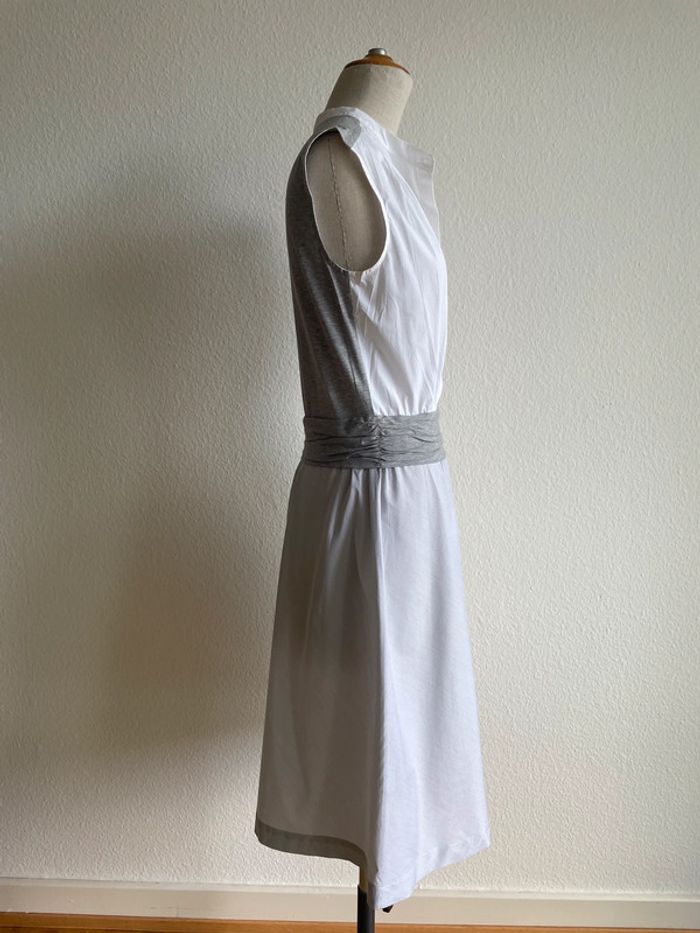 Robe trimatière grise Fabiana Filippi - photo numéro 3