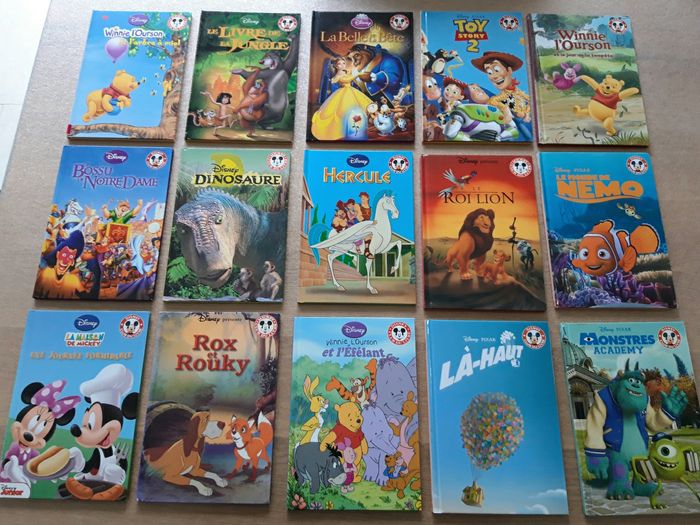 Lot n°3: 15 livres Disney neufs