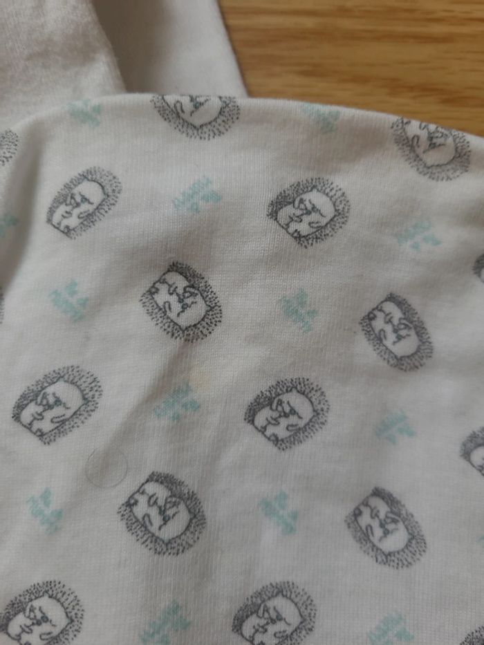 Lot vêtements bébé garçon 3mois bodies ensemble tee-shirts pyjama - photo numéro 12