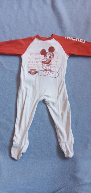 Pyjamas Disney baby Mickey taille 23 mois
