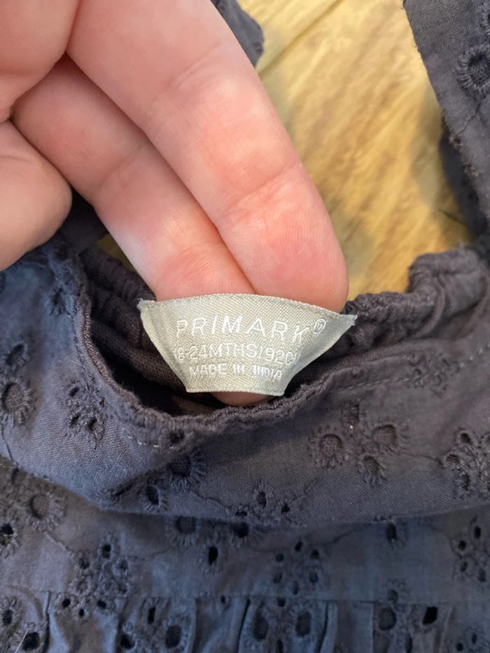 18-24 mois robe en dentelle anglaise - photo numéro 2