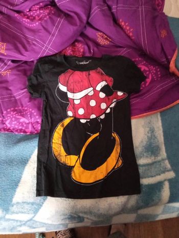 Tee-shirt noir Disneyland Paris