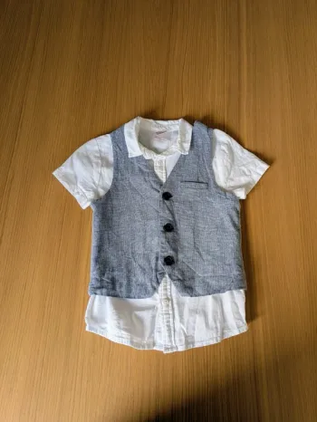 Ensemble chemise et gilet