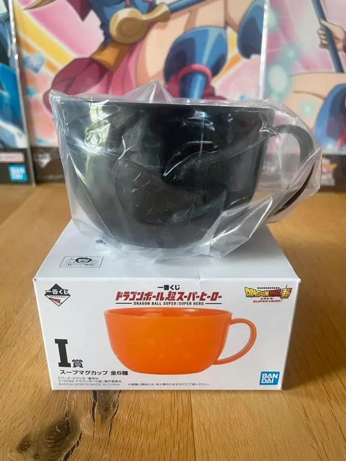 Dragon Ball Super: Super Hero – Mug plastique noir Symbole Ma Ichiban Kuji (Prize I) - photo numéro 2