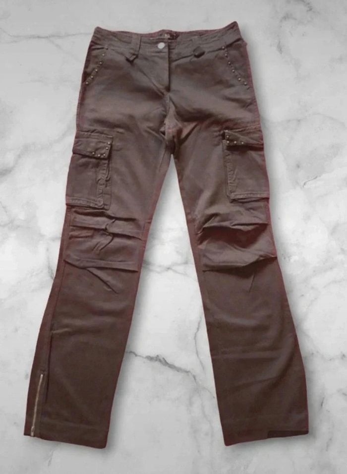 Pantalon buggy cargo marron taille 40 Nais - photo numéro 2