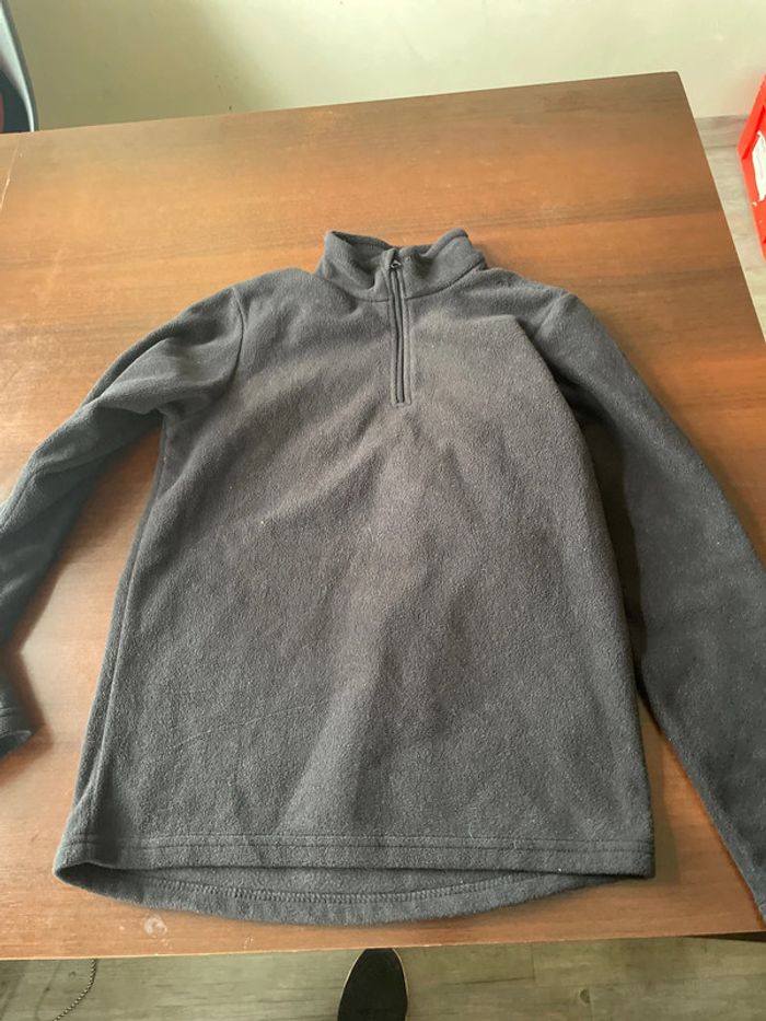 Polaire noir 12 ans