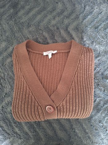 Pull en laine marron