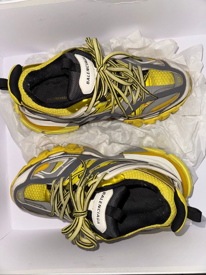 Balenciaga track jaune 39 - photo numéro 2