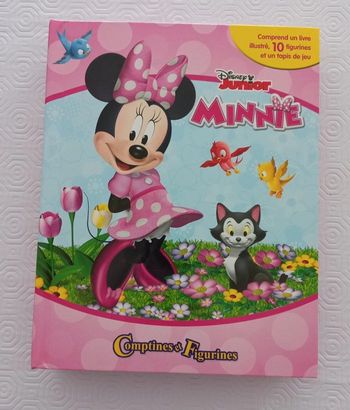 Livre Disney Minnie avec figurines