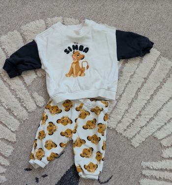 Ensemble Simba Disney bébé 6 mois 68cm