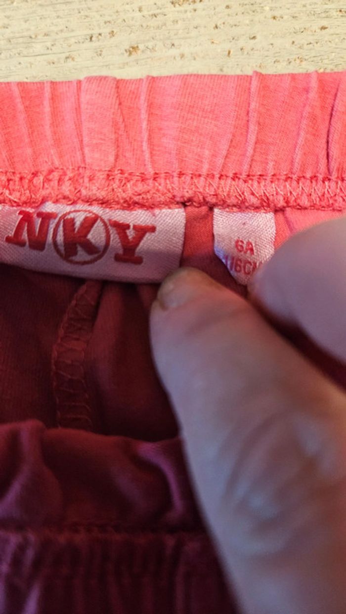 Legging 3/4 rose, NKY, 6 ans - photo numéro 4