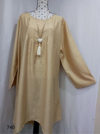 Robe chemise élégante grande taille 54 – coupe ample et manches oversize, chic et confortable toutes saisons