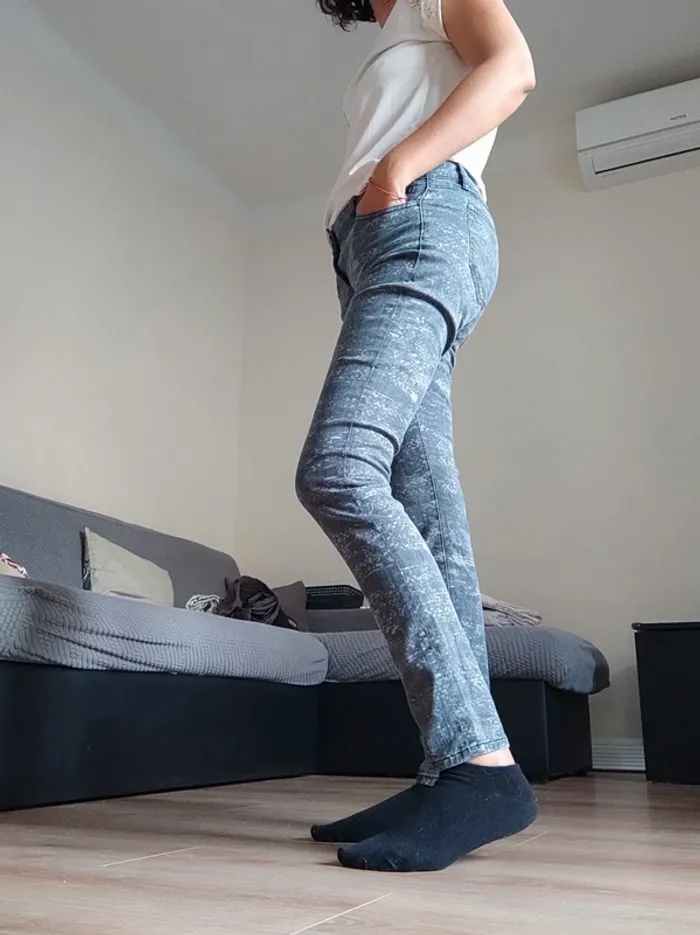 Jean the kooples tacheté - photo numéro 4