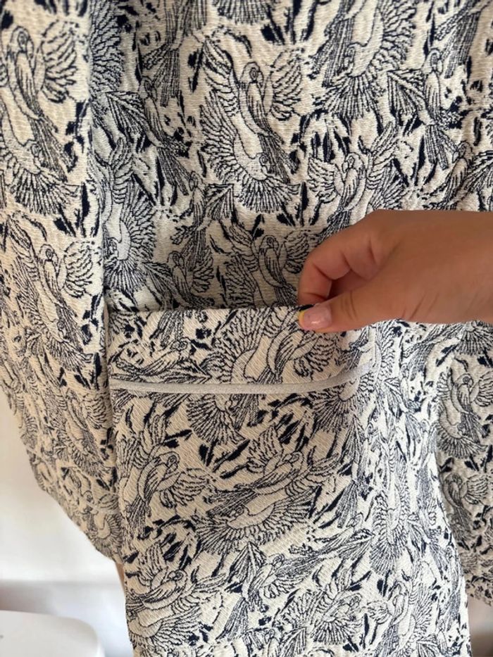 Veste motif perroquet naf naf taille 38 - photo numéro 4