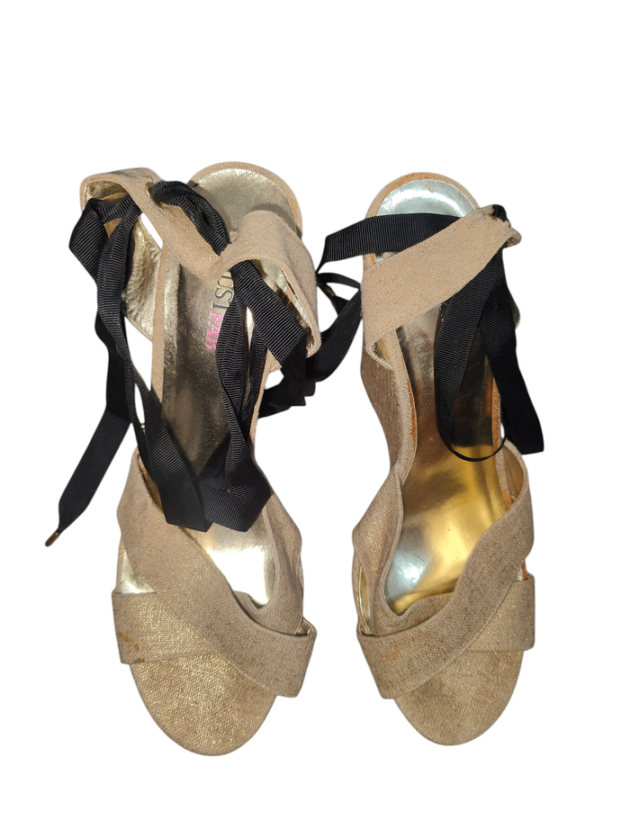 Sandales Compensées JustFab - Modèle Atwater - Taille 42 (11M) - Style Bohème - photo numéro 3