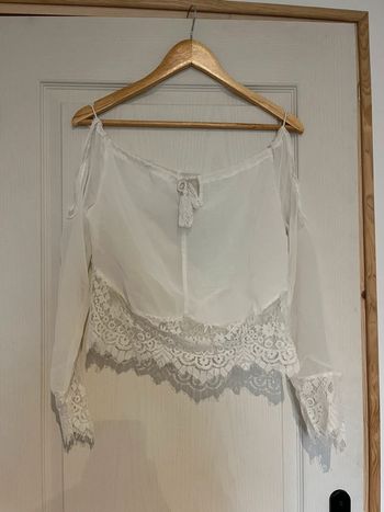Top léger blanc TM