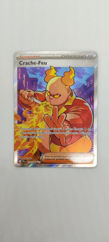 Carte pokémon crache feu 119/094