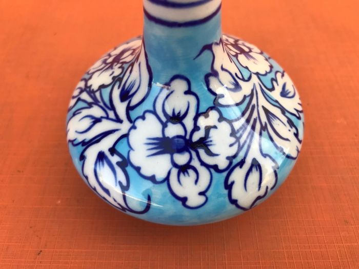 Vase céramique à décor floral - photo numéro 5