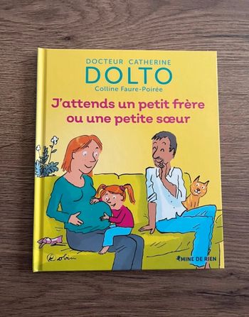 Livre j’attend un petit frère ou une petite sœur