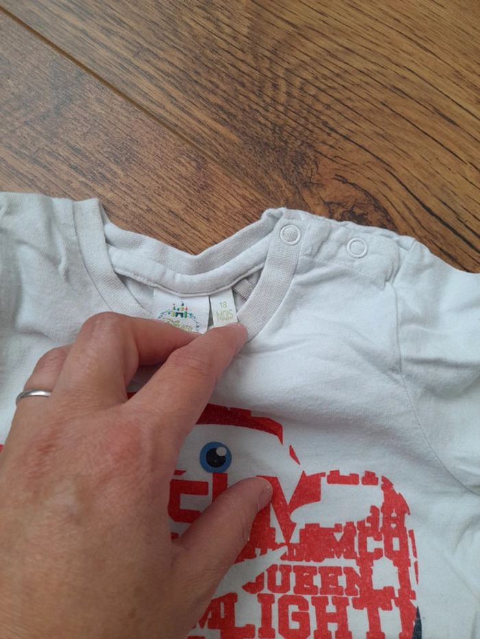 Ensemble 3 pièces Disney cars et dpam 18 mois - photo numéro 6