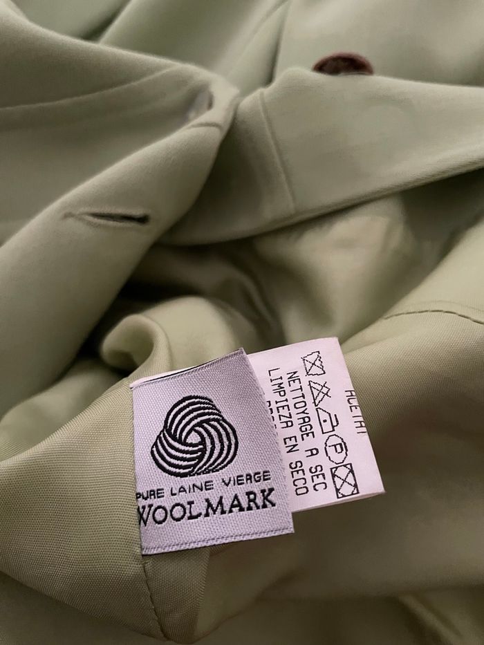 Veste tailleur -blaser vert anis - photo numéro 5