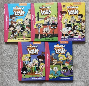 Lot de 5 livres bienvenue chez les loud