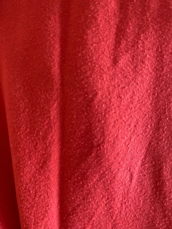 Pull fin / t-shirt manches longues rouge corail Janina Taille 38 = FR 40 - photo numéro 4