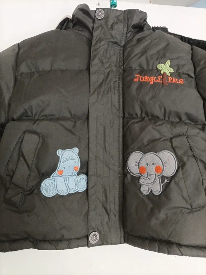 Manteau chaud jungle